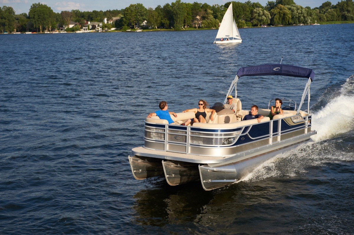 Rent a pontoon boat in Punta Gorda